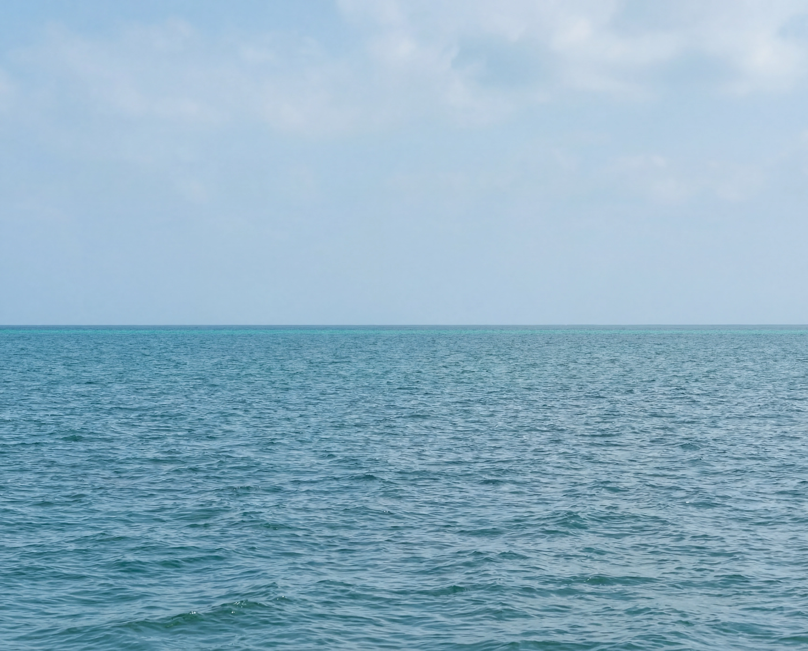 open sea horizon