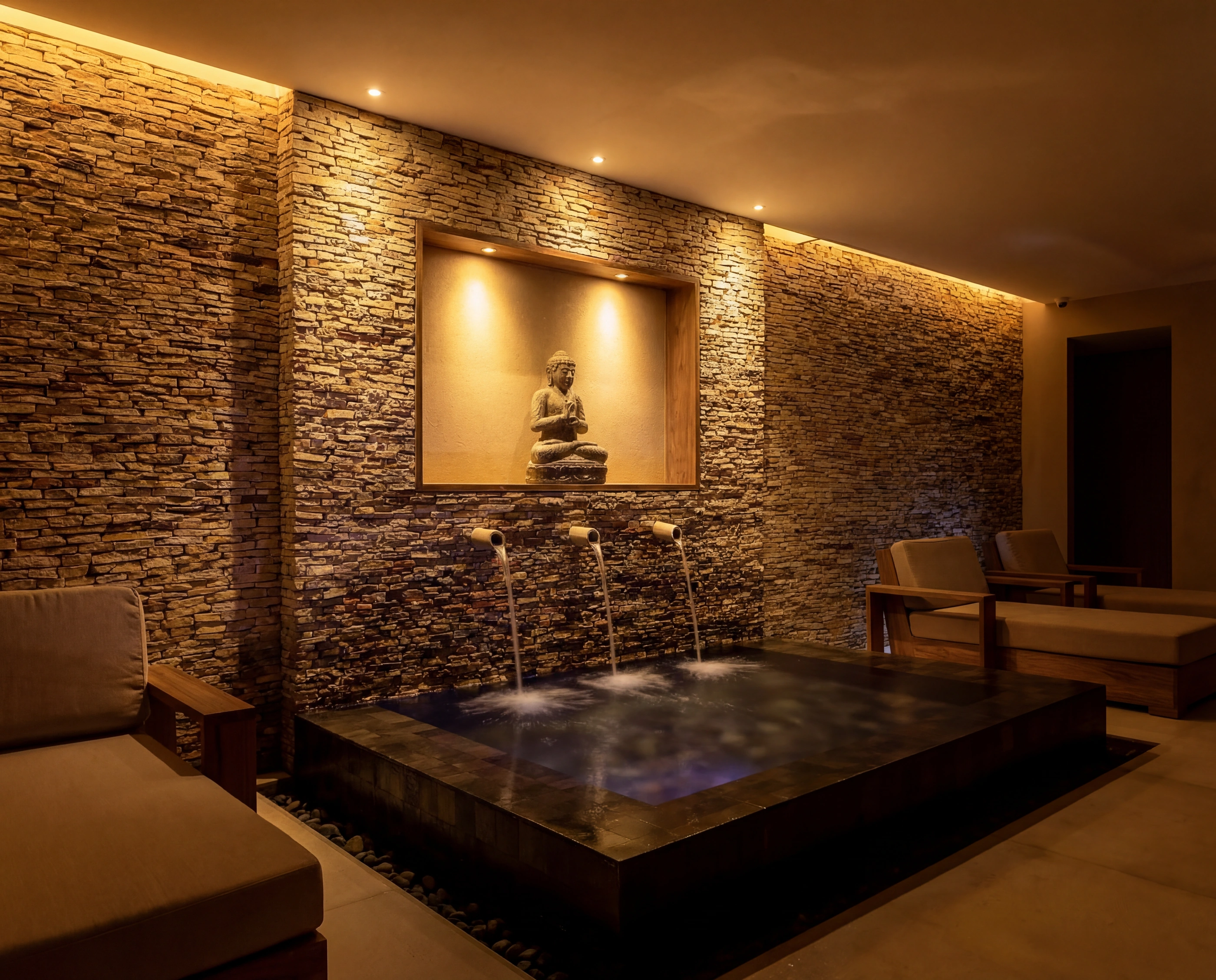 spa buddha water fountains